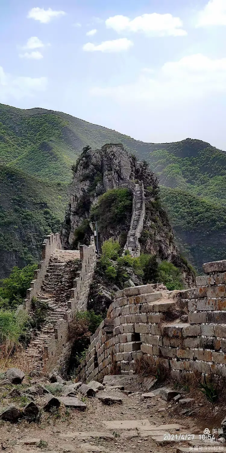 我走过的长城之驴鞍岭段